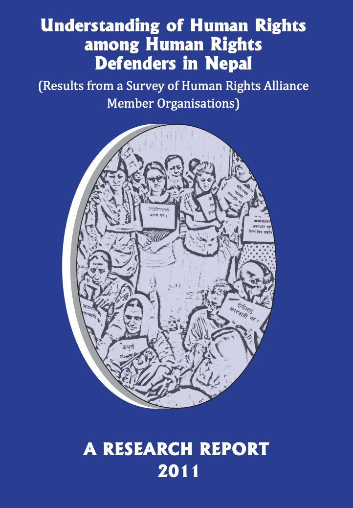 Understanding of Human Rights among Human Rights Defenders in Nepal